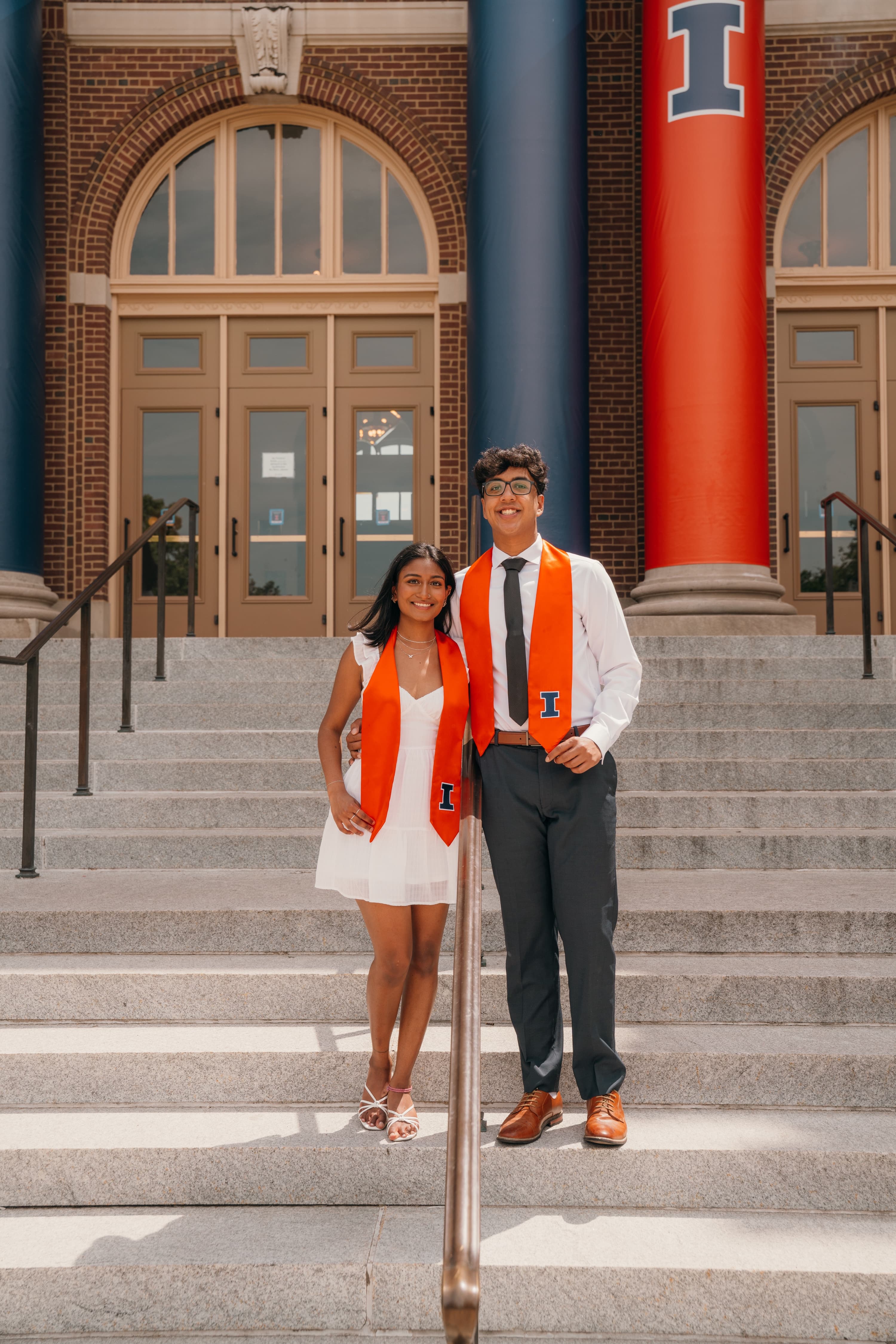 UIUC campus graduation shoot