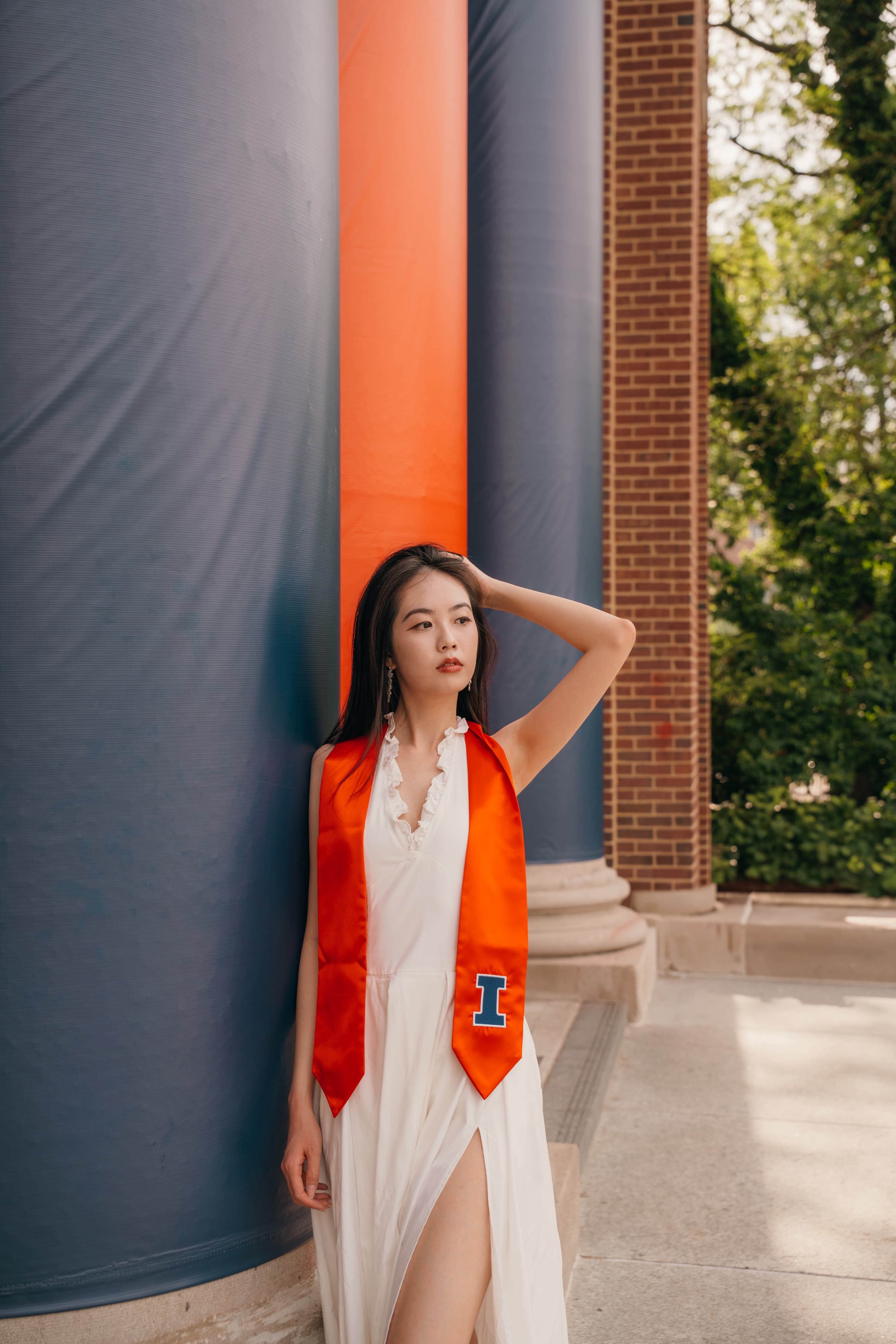 Graduation portrait at UIUC