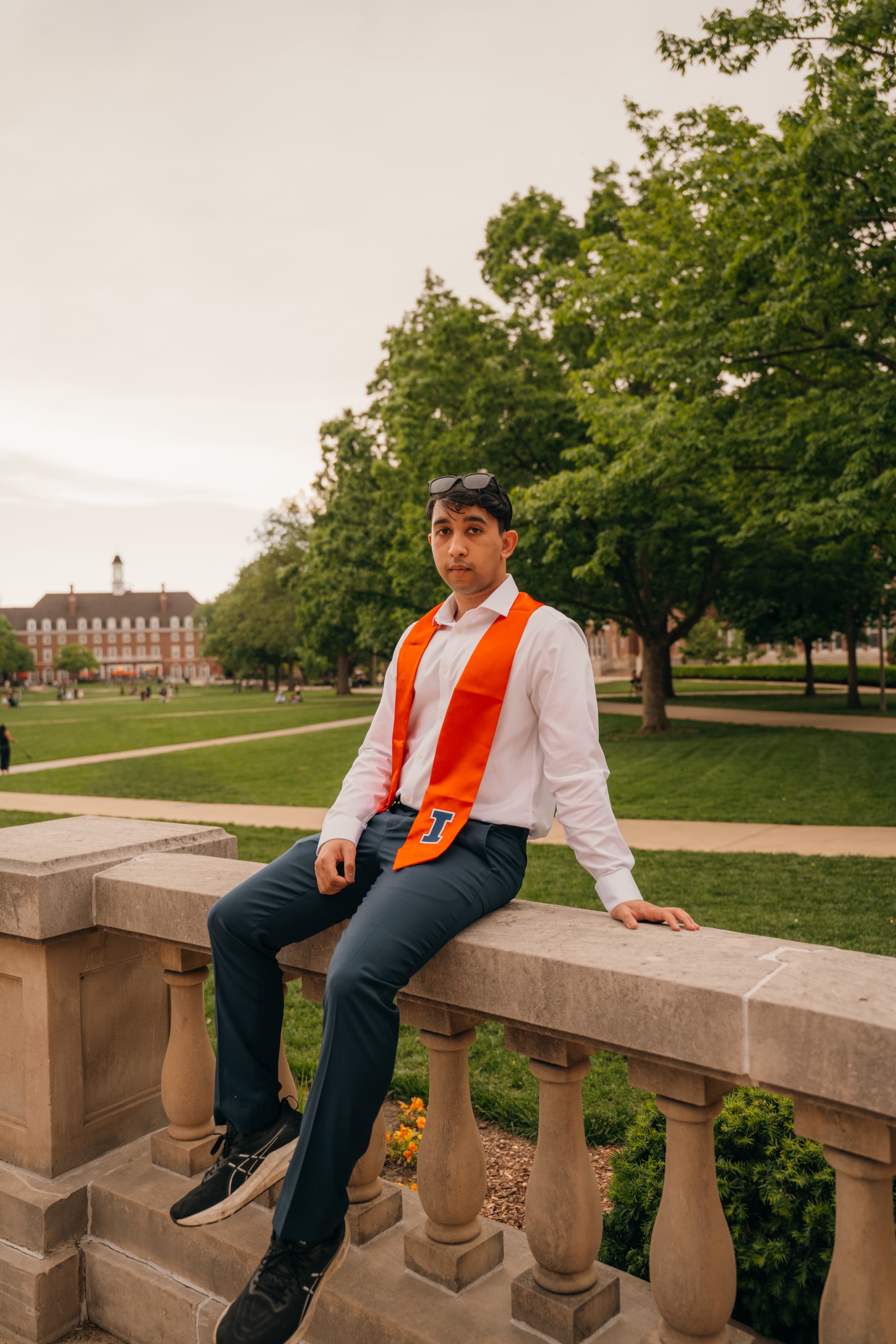 Graduation photos at UIUC